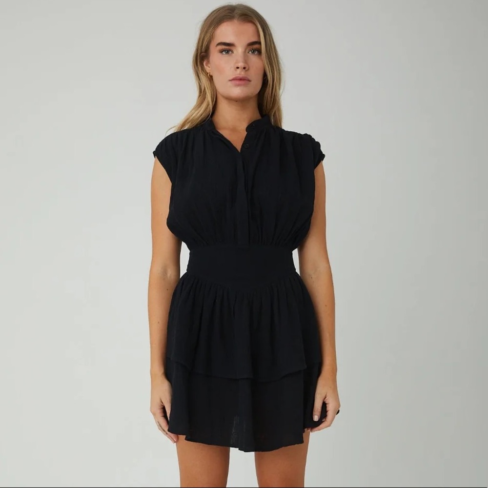 JS71 Brand Luna Dress in Black
